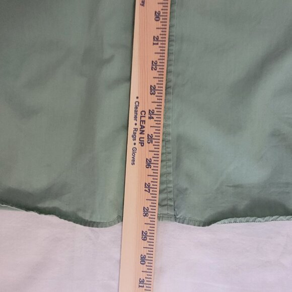 Gap Green Womens Button Long Sleeve Shirt  Size M - Picture 9 of 15